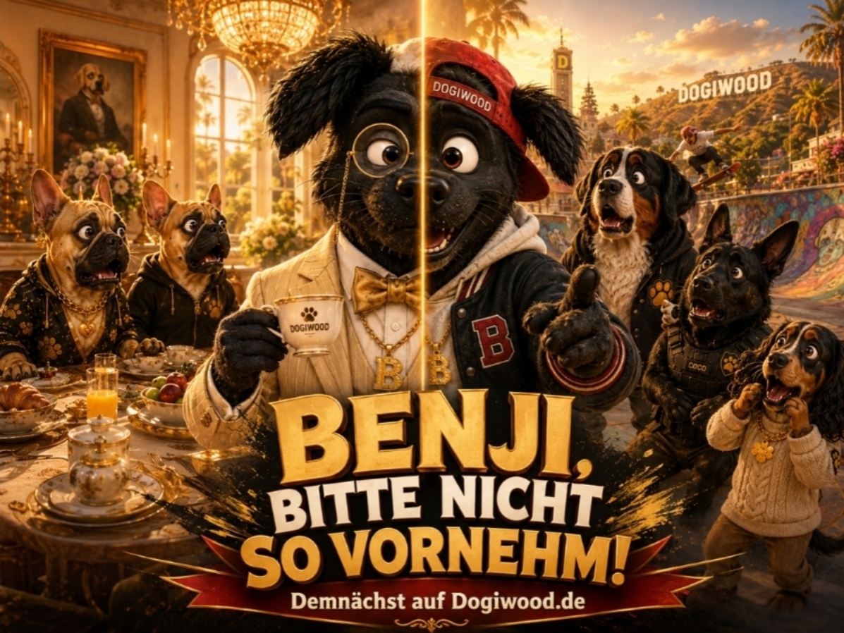 Benji, bitte nicht so vornehm....