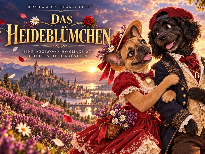 🌹 DAS HEIDEBLÜMCHEN – Eine Dogiwood-Hommage an Goethe